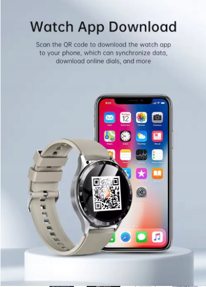 Zegarek z wbudowanymi słuchawkami Bluetooth, NFC i funkcjami sportowymi