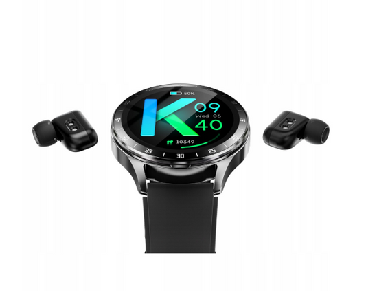 Zegarek z wbudowanymi słuchawkami Bluetooth, NFC i funkcjami sportowymi
